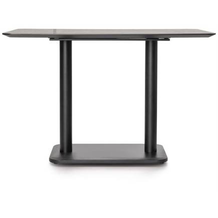 Coco Maison Brest bistrotafel stone rust 120x75cm Zwart